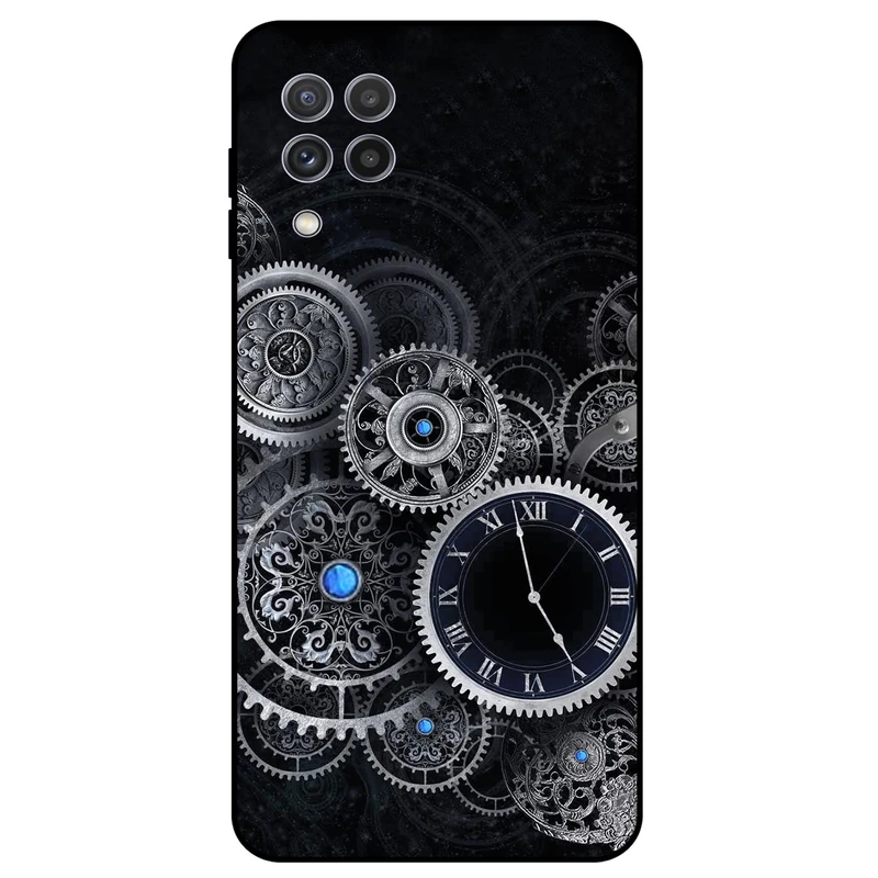 کاور مگافون طرح ساعت مدل 8161 مناسب برای گوشی موبایل سامسونگ Galaxy A22 4G       