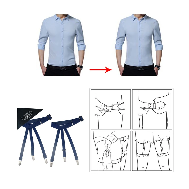 عکس شماره 3 : نگهدارنده پیراهن مردانه سی اچ آر کد hw095bud بسته 2 عددی