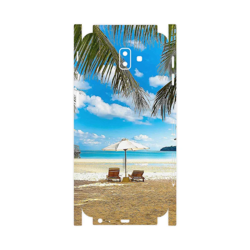 برچسب پوششی ماهوت مدل Beach-FullSkin مناسب برای گوشی موبایل سامسونگ Galaxy J6 Plus
