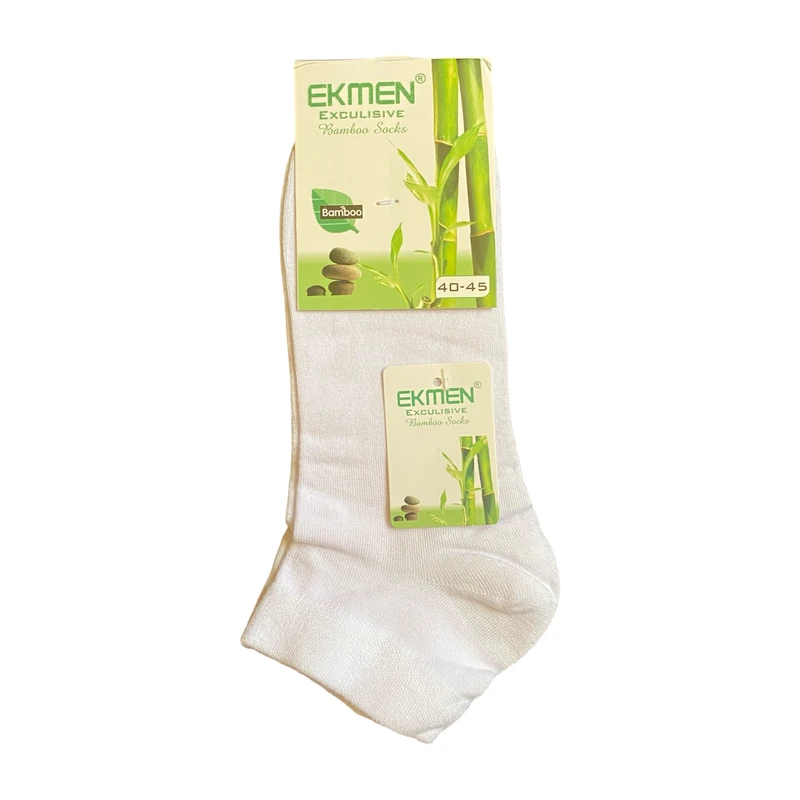 جوراب ساق کوتاه مردانه جوراب اکمن ترک مدل بامبو