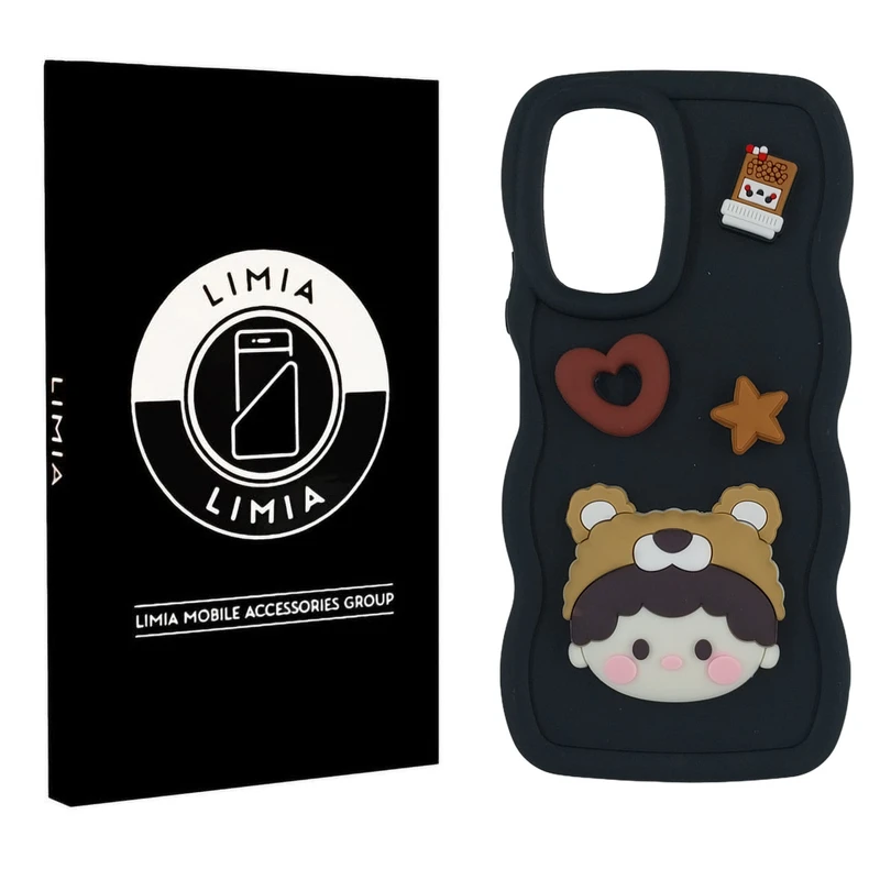 کاور لیمیا مدل عروسکی برجسته مناسب برای گوشی موبایل شیائومی Redmi Note 10 Pro