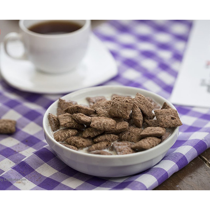 قیمت و خرید غلات صبحانه بالشتی با مغز کاکائو دستچین کالا - 350 گرم