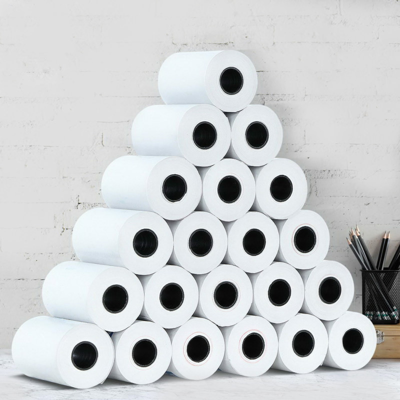 کاغذ پرینتر حرارتی مدل POS بسته 90 عددی