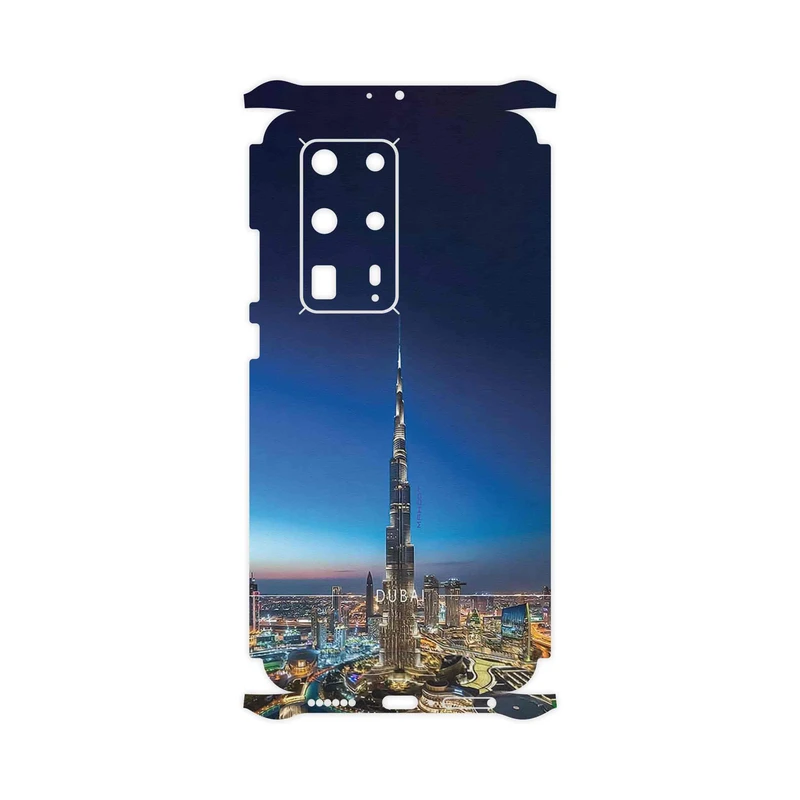 برچسب پوششی ماهوت مدل Dubai_City-FullSkin مناسب برای گوشی موبایل هوآوی P40 Pro Plus