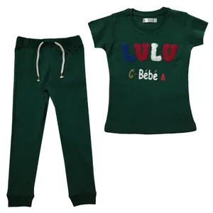 ست تی شرت و شلوار دخترانه لولوکستنیت مدل G-BEBE-G