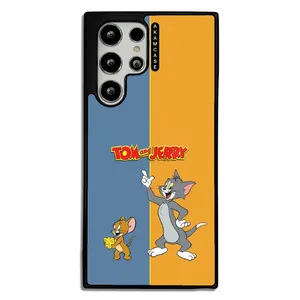 AKAM AMC-WSGS22U-TOM & JERRY17 Cover For Samsung Galaxy S22 Ultra