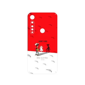 MAHOOT Lucky Luke Cover Sticker for Motorola One Vision Plus