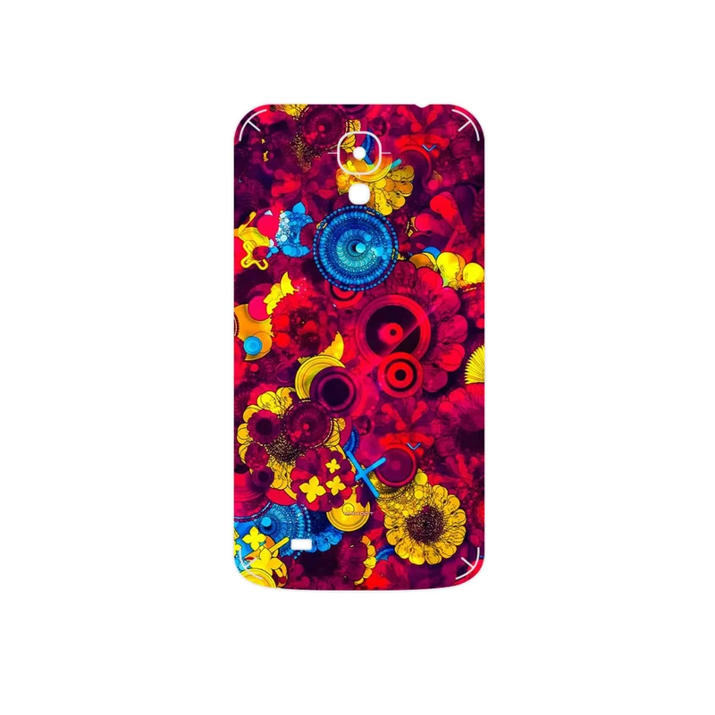 برچسب پوششی ماهوت مدل Vector Flower Garden Digital Art مناسب برای گوشی موبایل سامسونگ Galaxy Mega 6.3 I9200