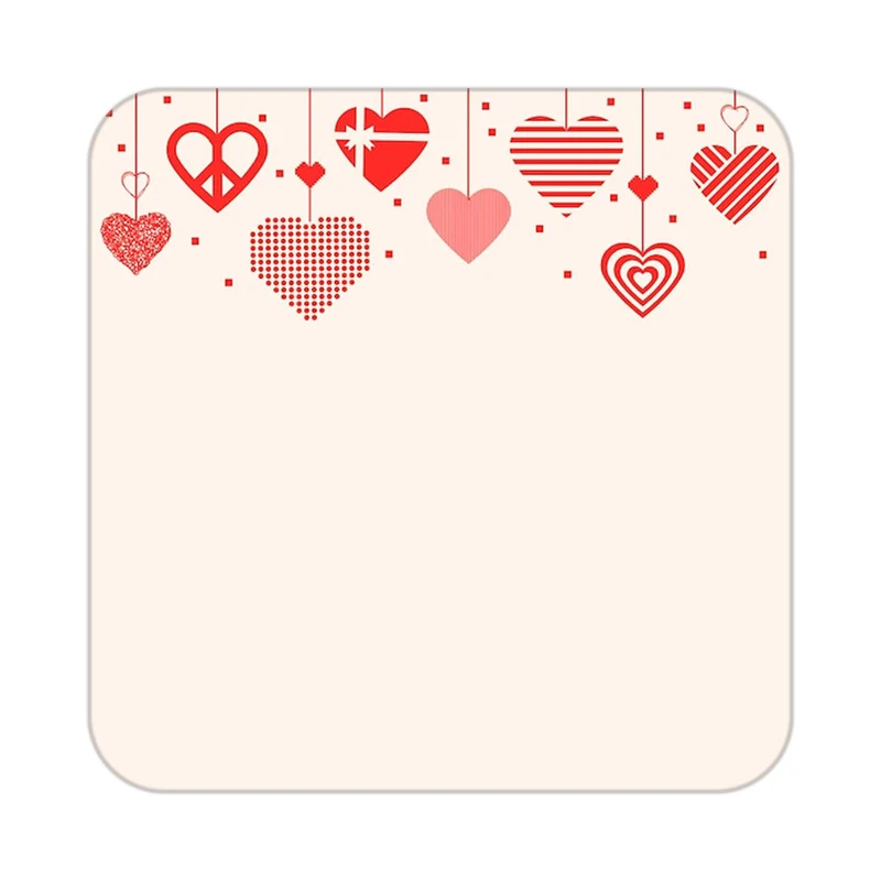 زیر لیوانی کاکتی طرح عاشقانه مدل mp39868