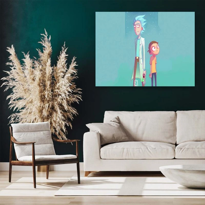 تابلو شاسی آتریسا مدل  انیمیشن Rick and Morty