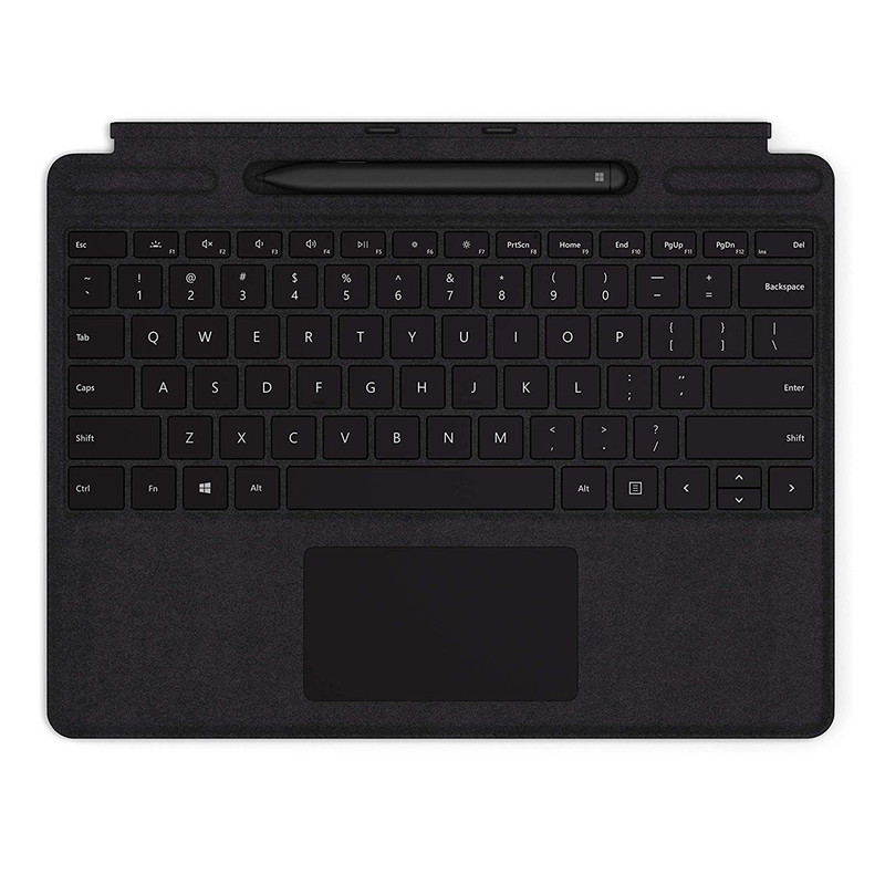 کیبورد تبلت مایکروسافت مدل Surface Pro X Signature مناسب برای تبلت مایکروسافت Surface Pro X به همراه قلم