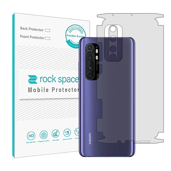 محافظ پشت گوشی شفاف راک اسپیس مدل HyGEL مناسب برای گوشی موبایل شیائومی Mi Note 10 Lite