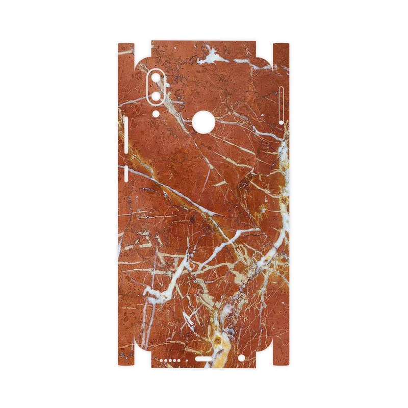 برچسب پوششی ماهوت مدل Red Marble-FullSkin مناسب برای گوشی موبایل هوآوی Nova 3e
