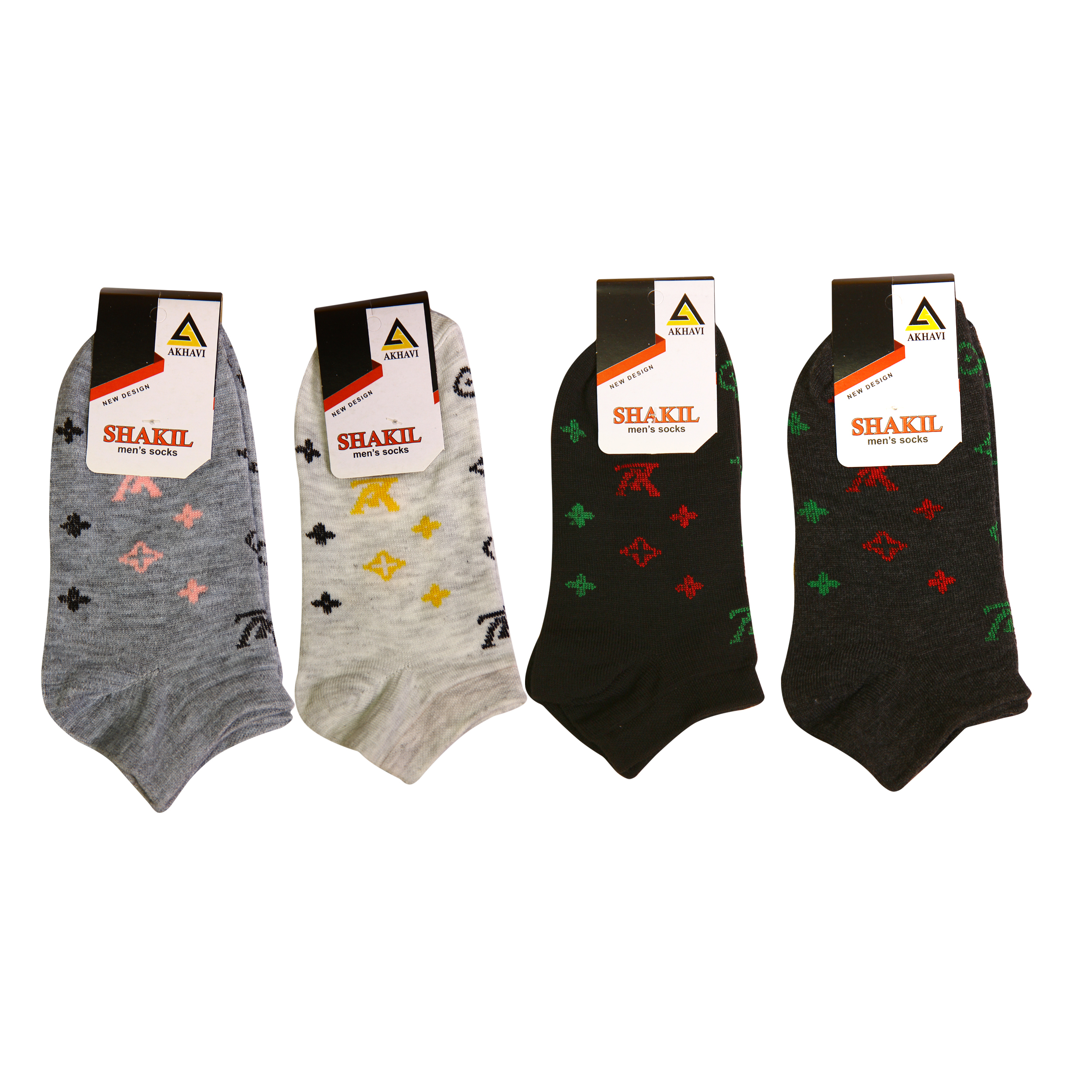 جوراب مدل TJ25 مجموعه 4 عددی