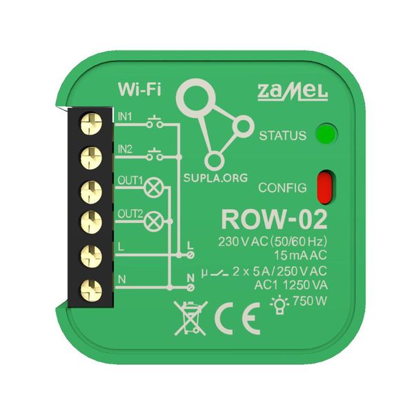 سوئیچ هوشمند زامل کد ROW- 02