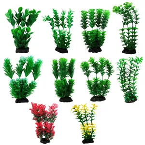 گیاه تزیینی آکواریوم کد S02 مجموعه 10 عددی
