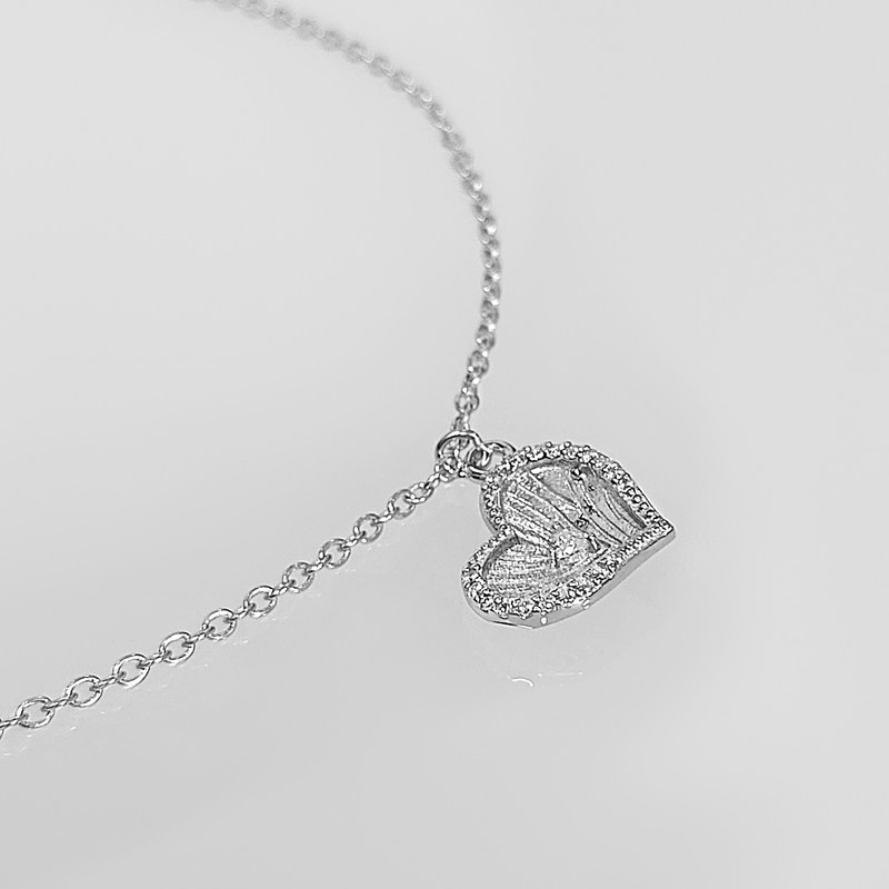 گردنبند نقره زنانه اقلیمه کد GN350