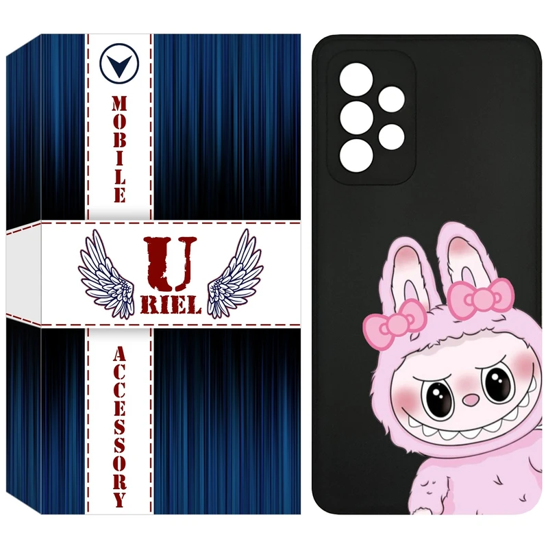 کاور یوریل مدل KSH کد 118 طرح عروسک لبوبو مناسب برای گوشی موبایل سامسونگ Galaxy A72