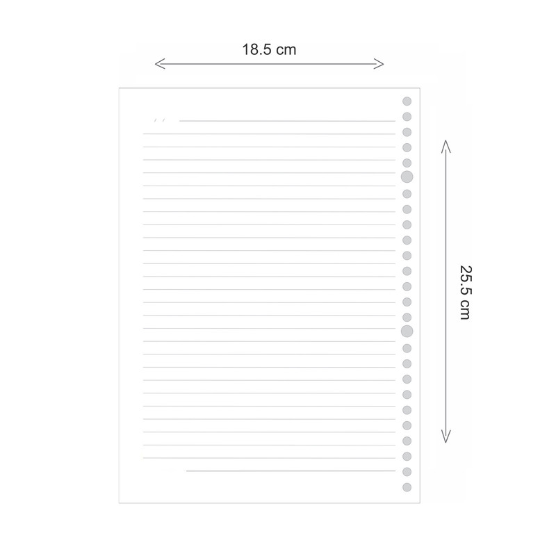 دفتر کلاسوری پدیده نقش مدل 26 حلقه مدرن کد 001 به همراه تخته شاسی