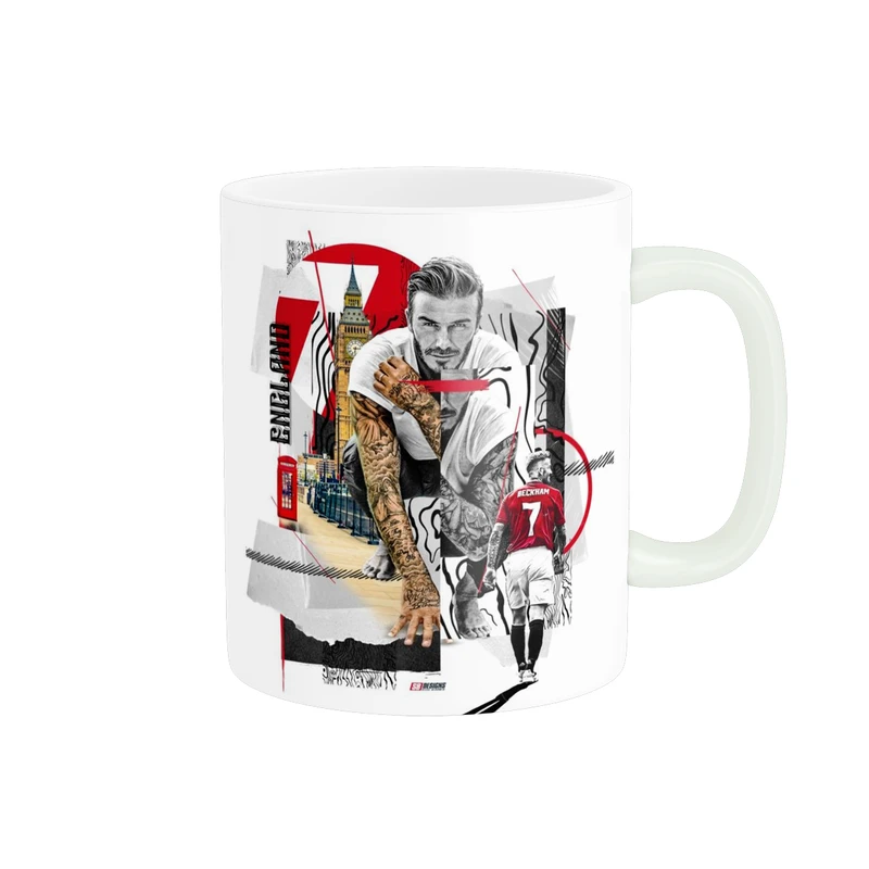 ماگ مدل دیوید بکهام کد 1077