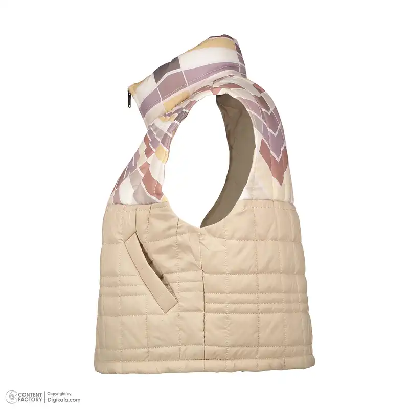 پافر زنانه نیزل مدل 0091-031 رنگ کرم