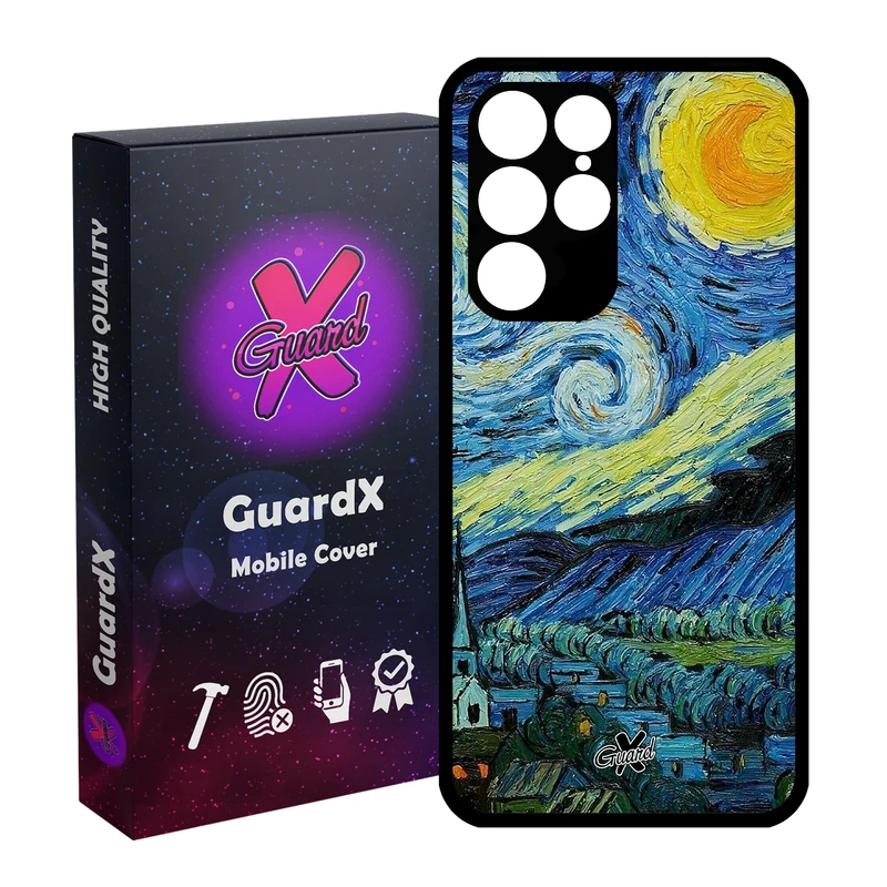 کاور گارد ایکس طرح Art مدل Glass10266 مناسب برای گوشی موبایل سامسونگ Galaxy S22 Ultra