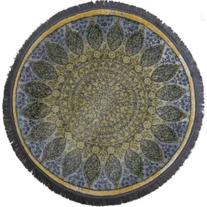 پادری طرح دایره ای مدرن کد 1031T سایز 100x100سانتی متر