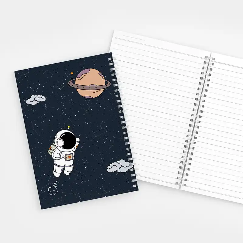 دفتر مشق پانداک طرح فضانورد