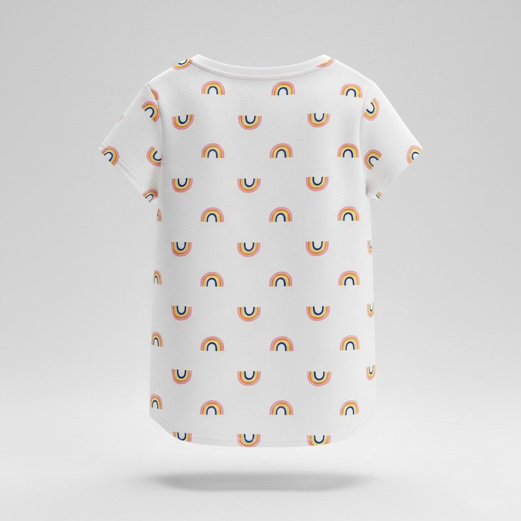 تی شرت آستین کوتاه دخترانه هومنیتی مدل 5GZ1L1 -  - 3