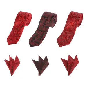 ست کراوات و دستمال جیب مردانه مدل نیو کد 21 بسته 3 عددی