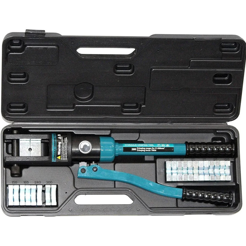 انبر پرس کابلشو هیدرولیک اچ تی تی مدل HP300 به همراه قالب