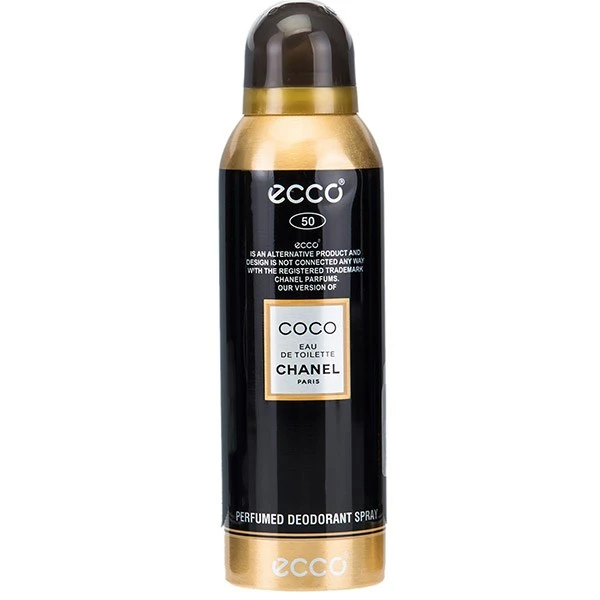 اسپری زنانه اکو مدل Coco Chanel حجم 200 میلی لیتر