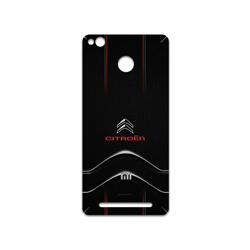 برچسب پوششی ماهوت مدل Citroen مناسب برای گوشی موبایل شیائومی Redmi 3 Pro