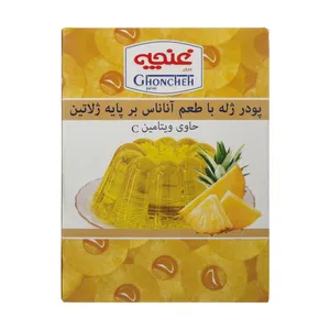 پودر ژله غنچه با طعم آناناس - 100 گرم