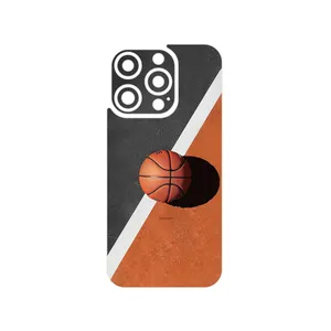MAHOOT Basketball Cover Sticker for Apple iPhone 15 Pro