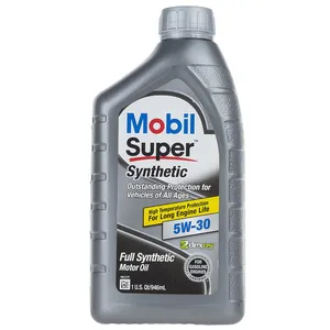 روغن موتور خودرو موبیل مدل Super Synthetic 5W-30 حجم 946 میلی لیتر