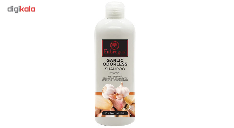شامپو مو فابریگاس مدل Garlic Odorless حجم 400 میلی لیتر