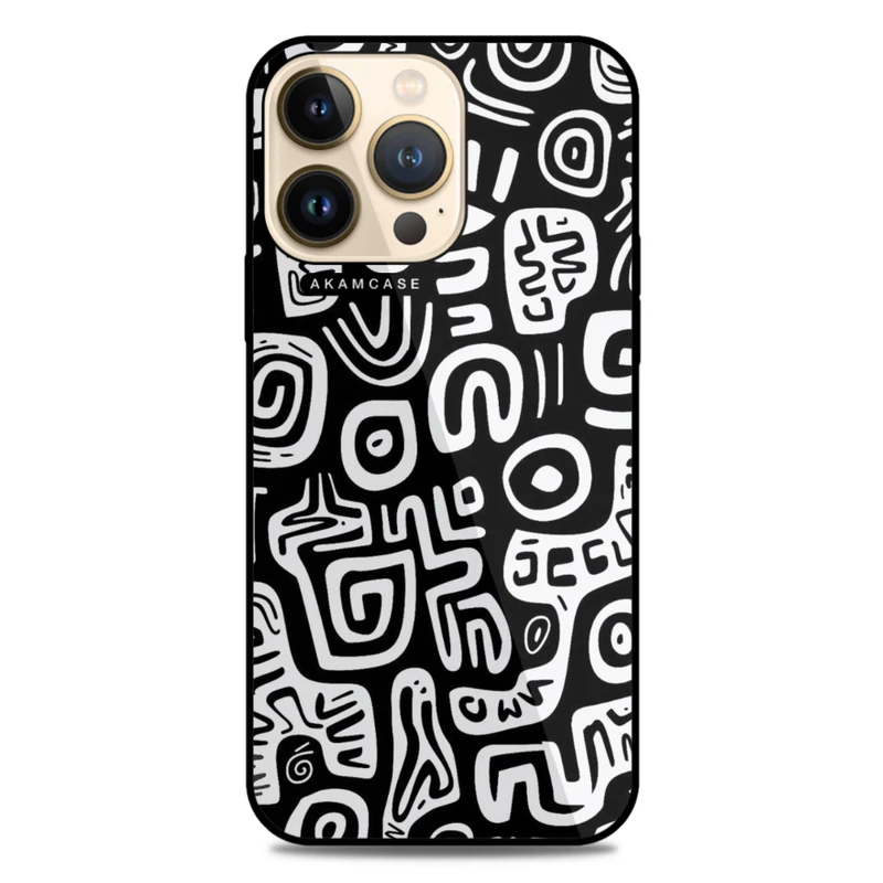 کاور آکام مدل AMC-WA13PRO-DOODLE6 مناسب برای گوشی موبایل اپل iPhone 13 Pro