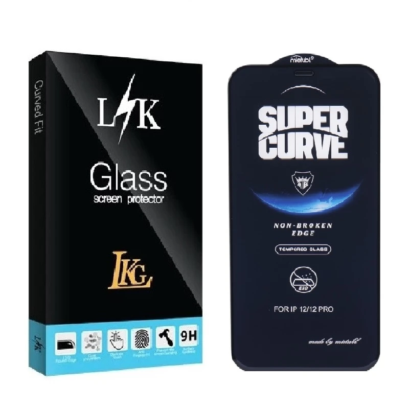 محافظ صفحه نمایش ال کا جی مدل LKK Super_CRV مناسب برای گوشی موبایل اپل IPHONE 12/12 PRO