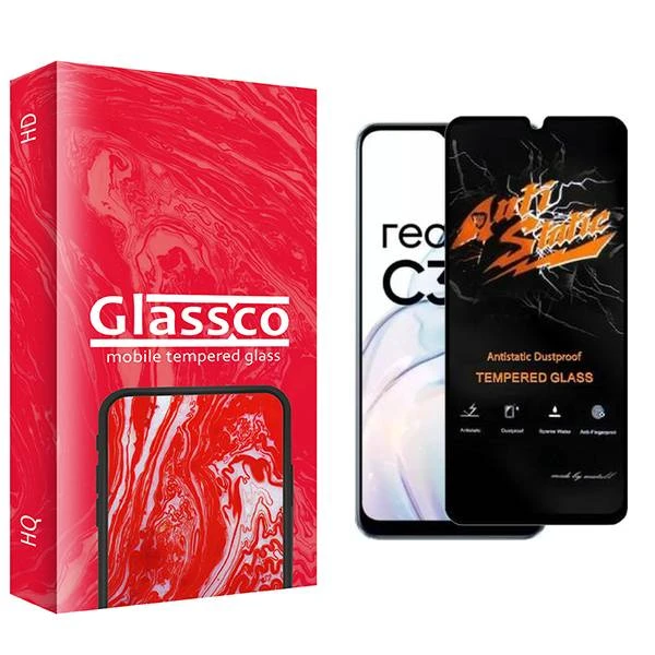 محافظ صفحه نمایش گلس کو مدل CGo1 Antistatic مناسب برای گوشی موبایل ریلمی C30s