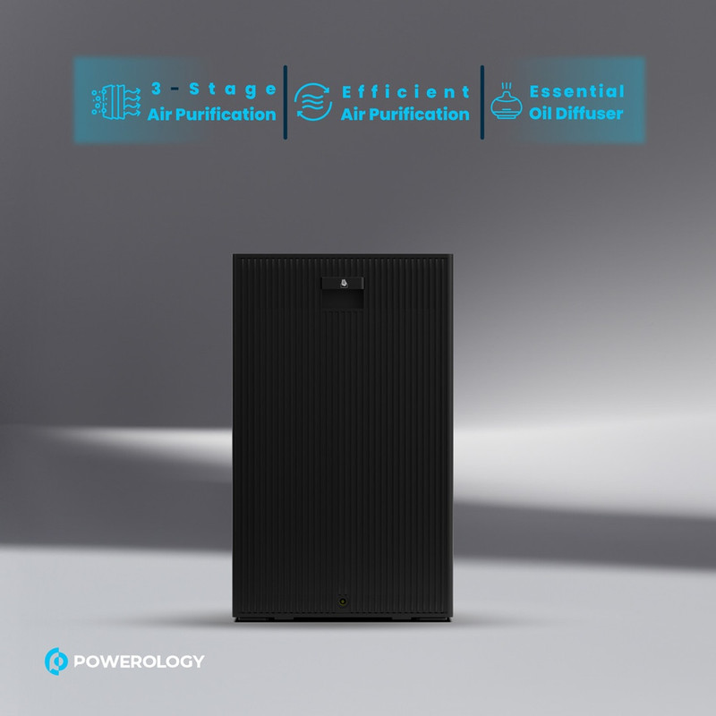 دستگاه تصفیه کننده هوای خانگی سه مرحله ای پاورولوژی مدل smart air purifier