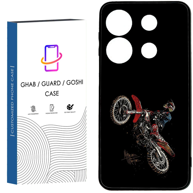 کاور قاب گارد گوشی طرح پسرانه کد 31 - tpu مناسب برای گوشی موبایل شیائومی Redmi Note 13 Pro 4G / Poco M6 Pro 4G