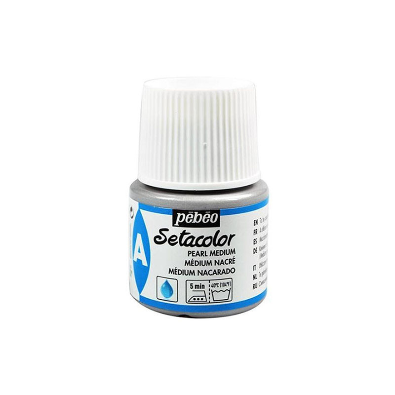 مدیوم پارچه پ ب او مدل صدف کننده رنگ حجم 45 میلی لیتر