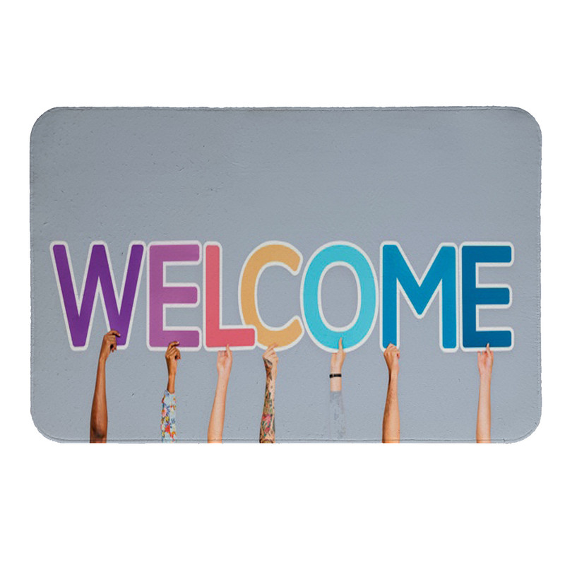 پادری طرح welcome کد 8263 سایز 110× 80 سانتی متر