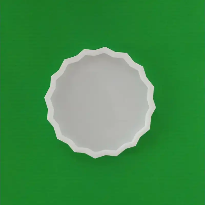 قالب رزین مدل زیرلیوانی طرح خورشید