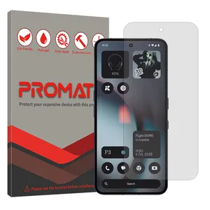 Promate Resistant model transparent screen protector suitable for Nothing Phone 3 mobile phone