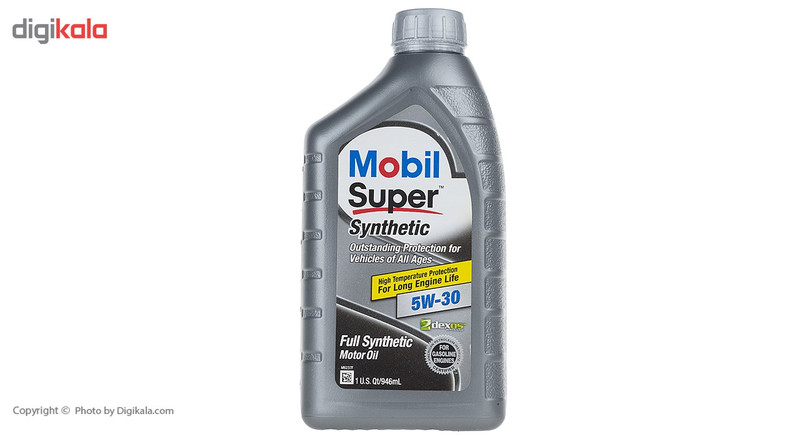 روغن موتور خودرو موبیل مدل Super Synthetic 5W-30 حجم 946 میلی لیتر