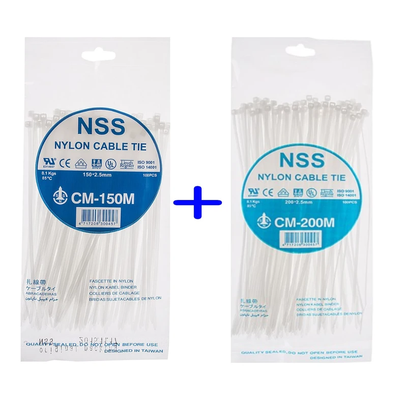 بست کمربندی ان اس اس مدل CM-150M و CM-200M بسته دو عددی