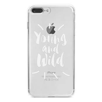 کاور ژله ای مدل Young and wild مناسب برای گوشی موبایل آیفون 7 پلاس و 8 پلاس