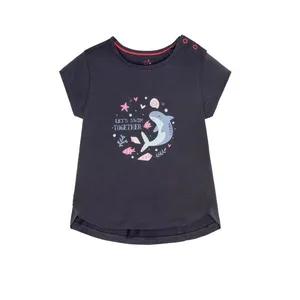 تی شرت آستین کوتاه دخترانه لوپیلو مدل دلفین 246